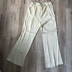 Zara satin effect pants